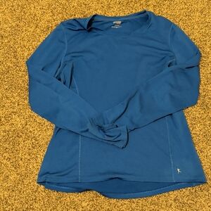 Danskin Now Women's Vibrant Blue Long Sleeve Top